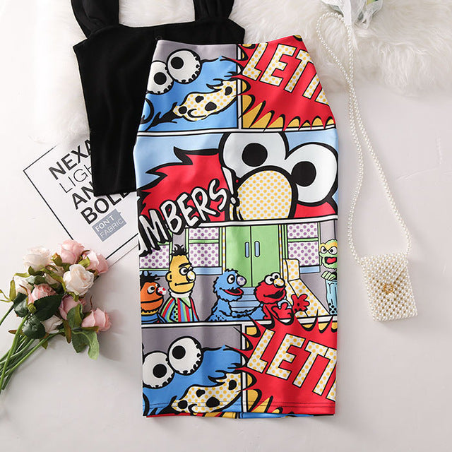 CARTOON ME SKIRT