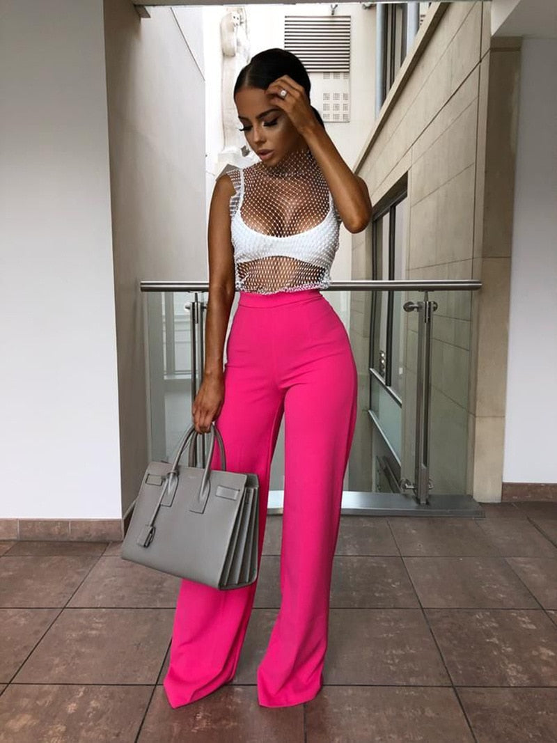 FLARE WOMAN PANTS