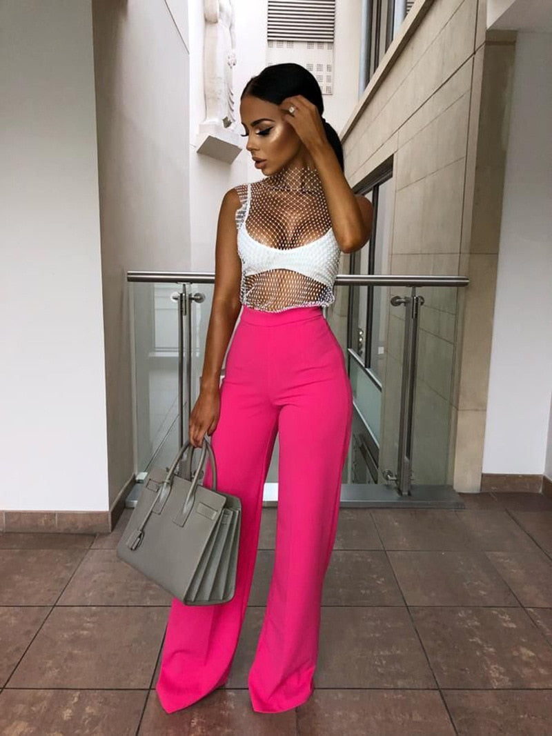 FLARE WOMAN PANTS