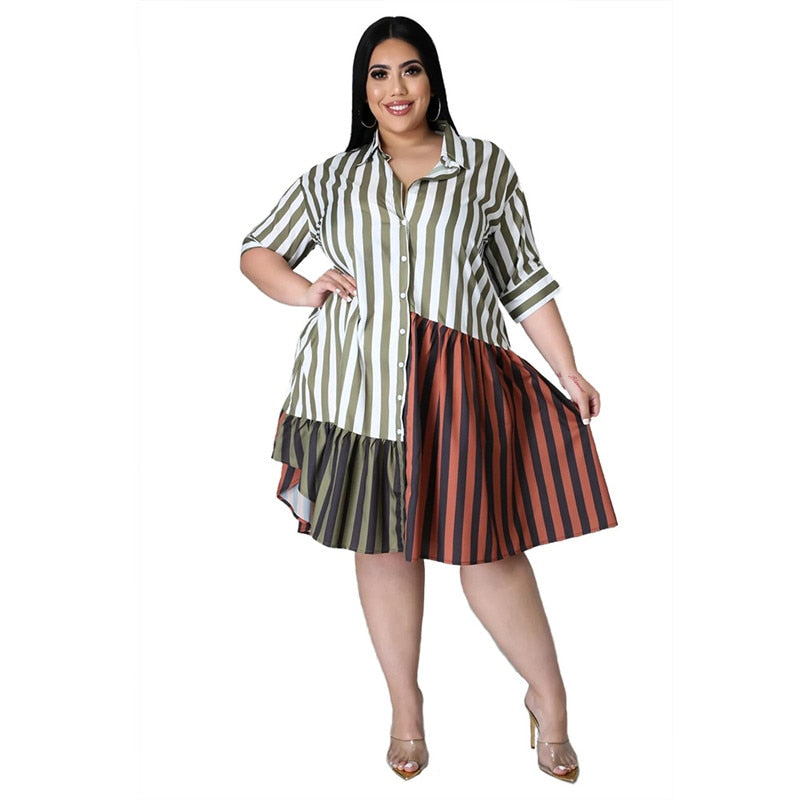 PRETTY PATCHWORK DRESS