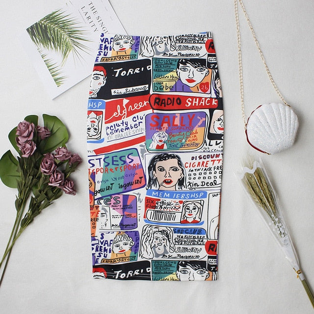 CARTOON ME SKIRT