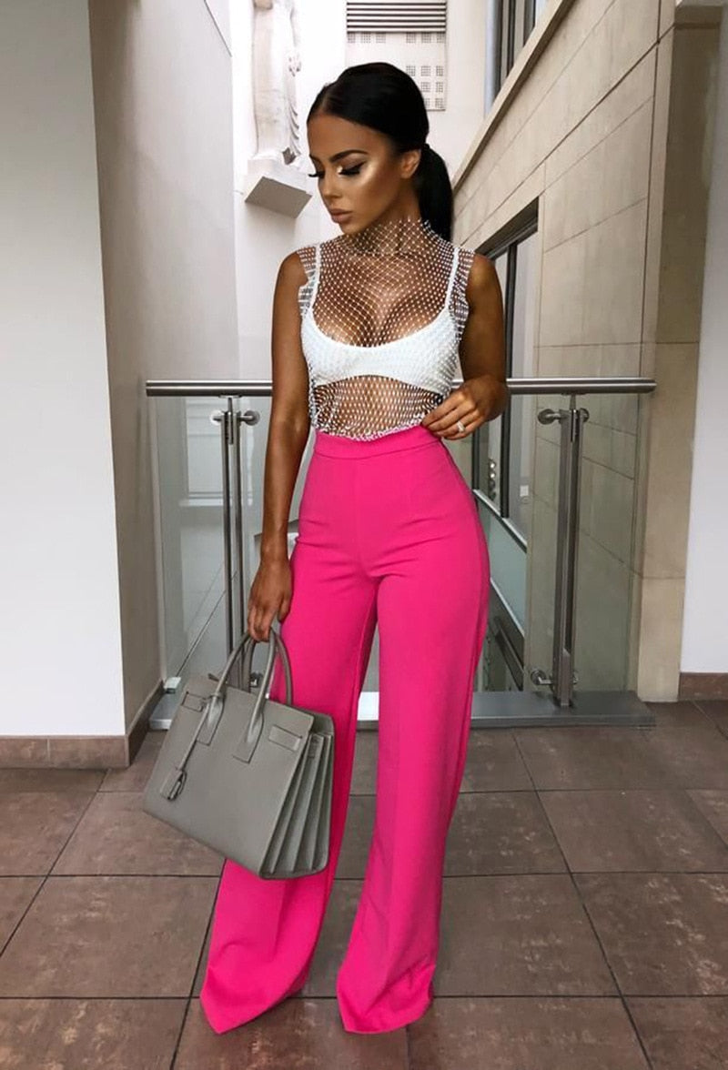 FLARE WOMAN PANTS