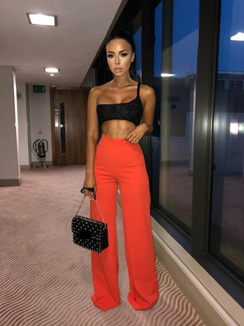 FLARE WOMAN PANTS