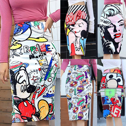 CARTOON ME SKIRT